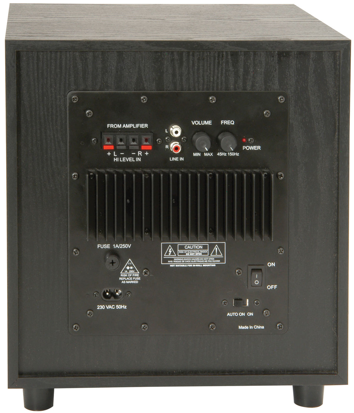 Active Subwoofer Cabinet