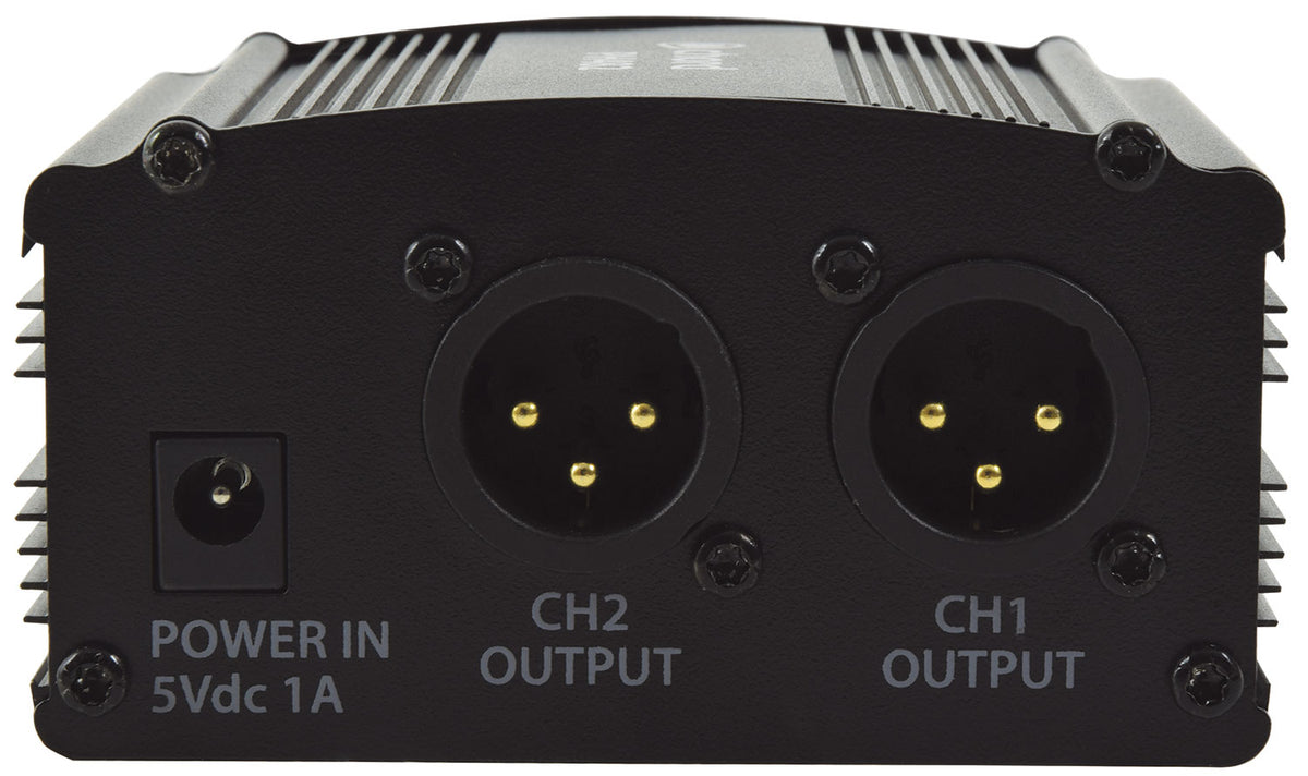 Dual Channel 48V Phantom Power Unit