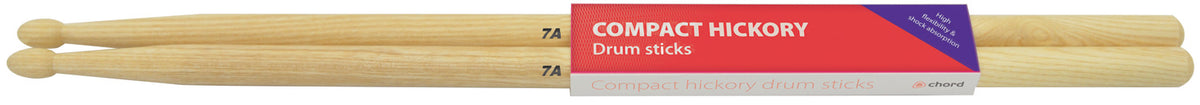 Compact hickory sticks 7AW- pair