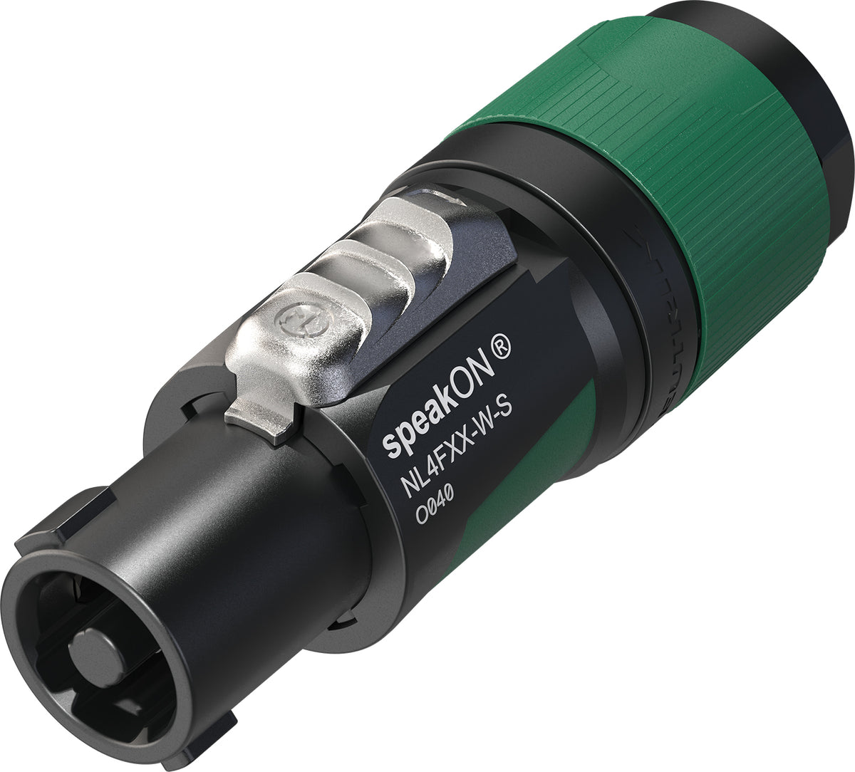 NL4FXX-W-S Speakon 4 Pole Plug