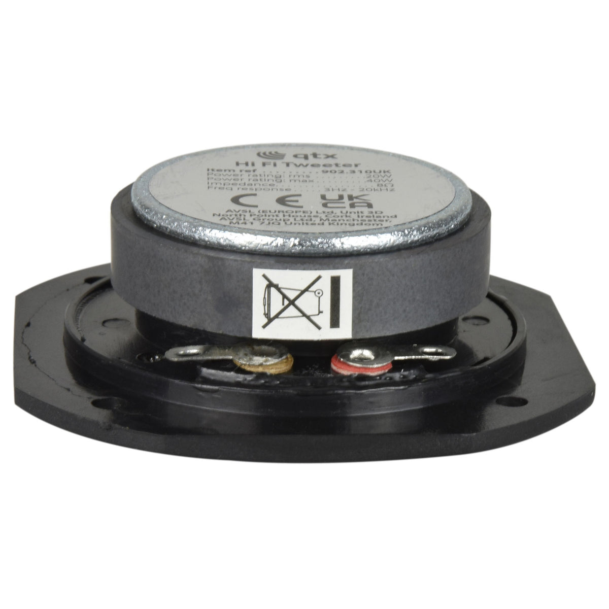 2.25" Square Dome Tweeter