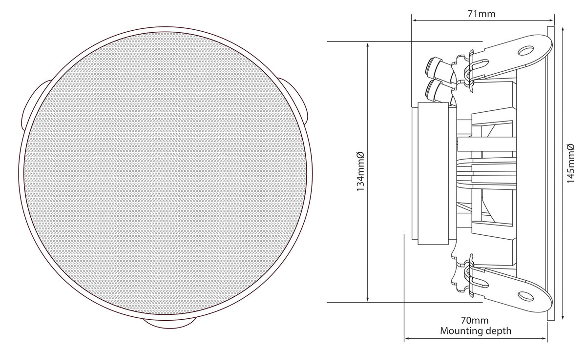 SL Series - Slimline Ceiling Speakers