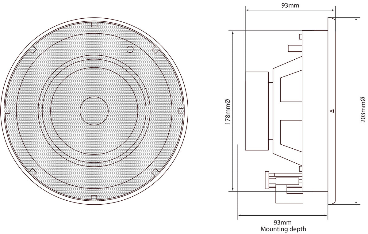 SL Series - Slimline Ceiling Speakers