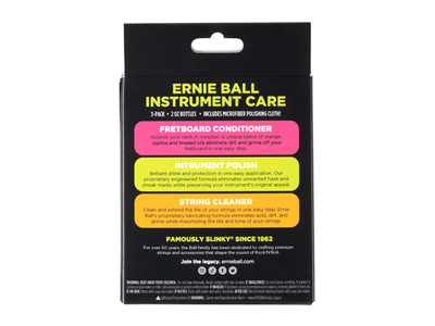 Ernie Ball Instrument Care Kit