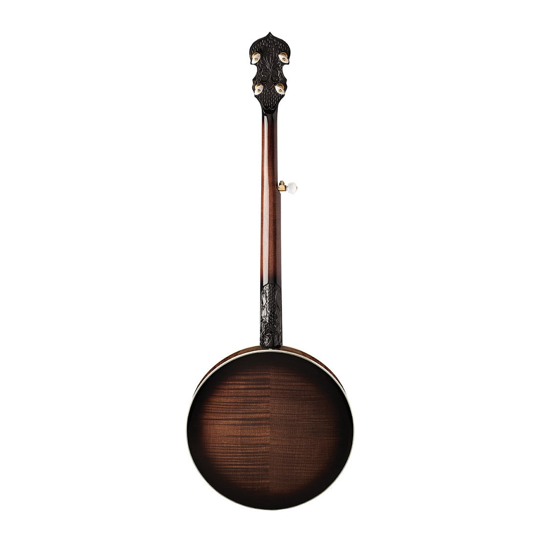 Washburn B17 Americana 5-String Banjo with Hard Case – Tobacco Sunburst – rear view