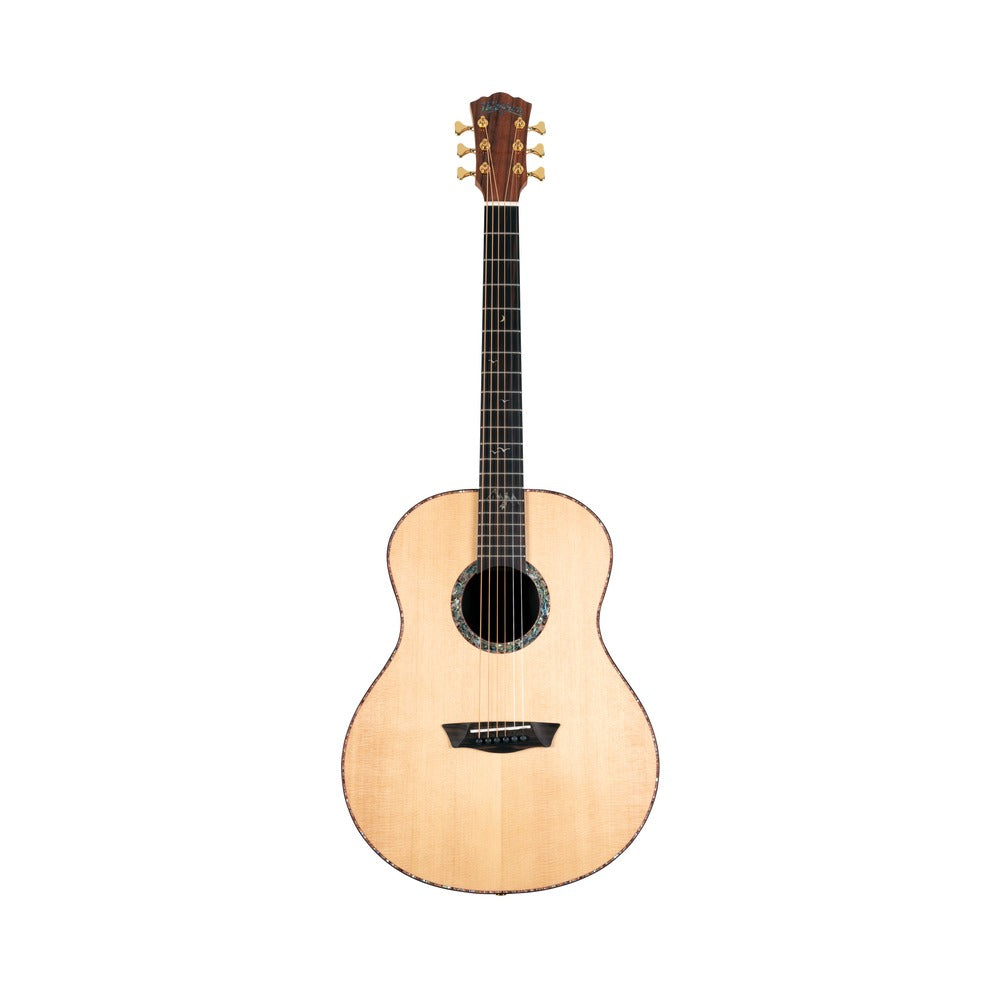 Washburn Bella Tono Elegante S24S Acoustic Guitar – Natural – full guitar view