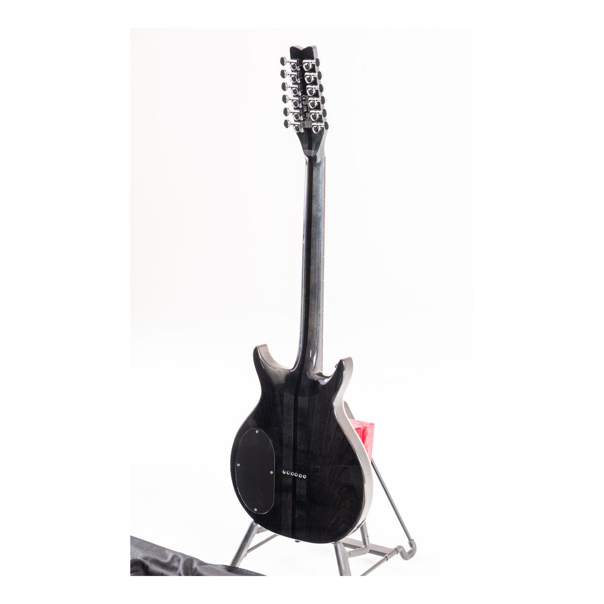Washburn H12TB Hawk 12-String Electric Guitar – Trans Black – detail view 4