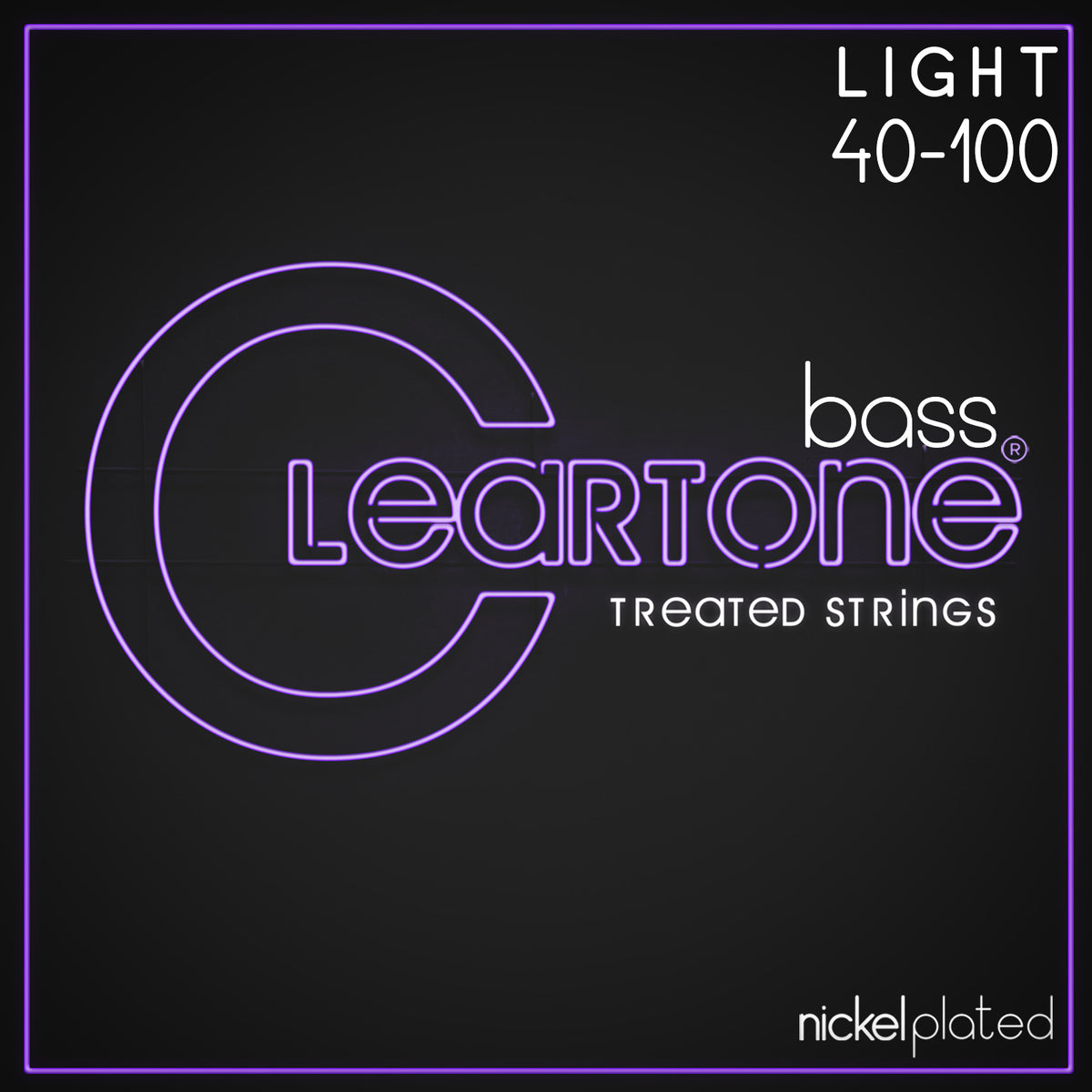 Cleartone Bass Treated Strings Light 40-100 packet