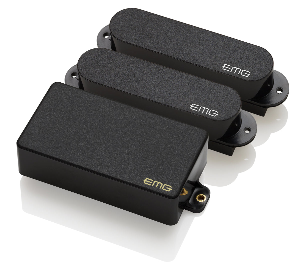 EMG S/S/85 Strat pickup set Black