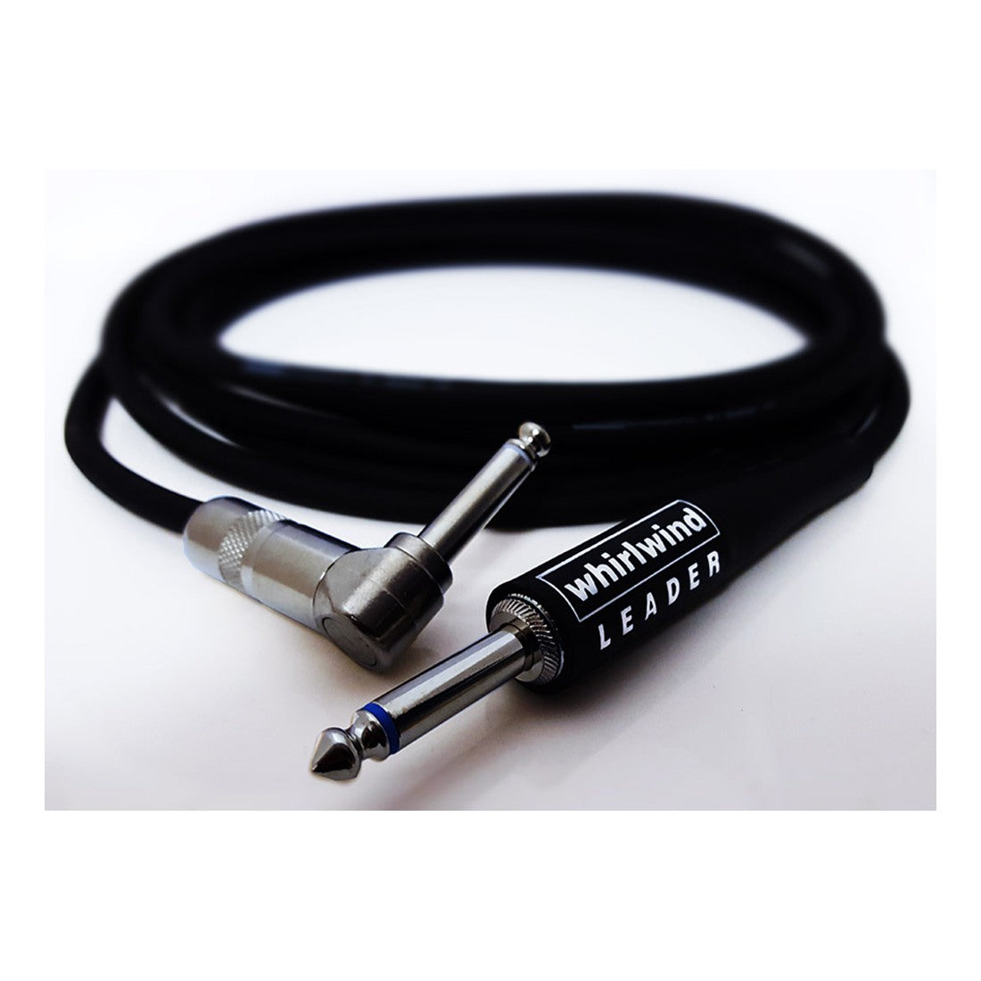 Whirlwind Leader USA Straight to Right Angle instrument cable – representative series photo; 25 ft variant