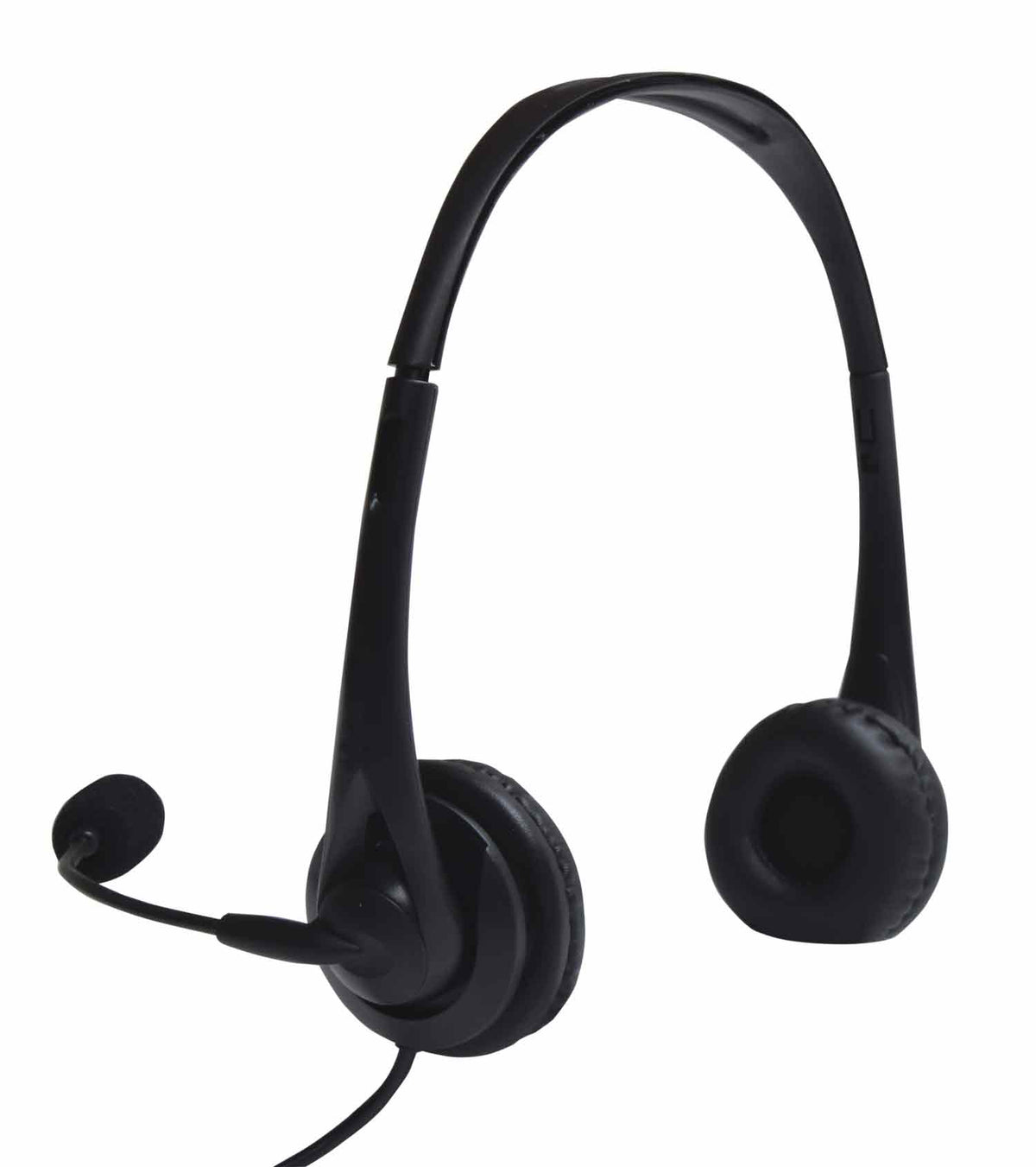 USB Multimedia Headset with Boom Microphone