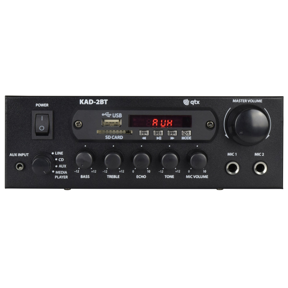 Digital Stereo Amplifier with Bluetooth