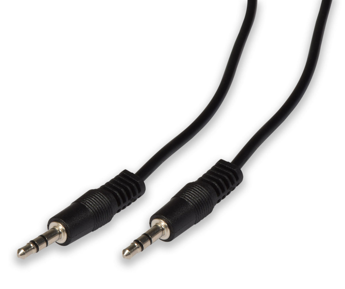 3.5mm stereo plug to 3.5mm stereo plug lead 6.0m
