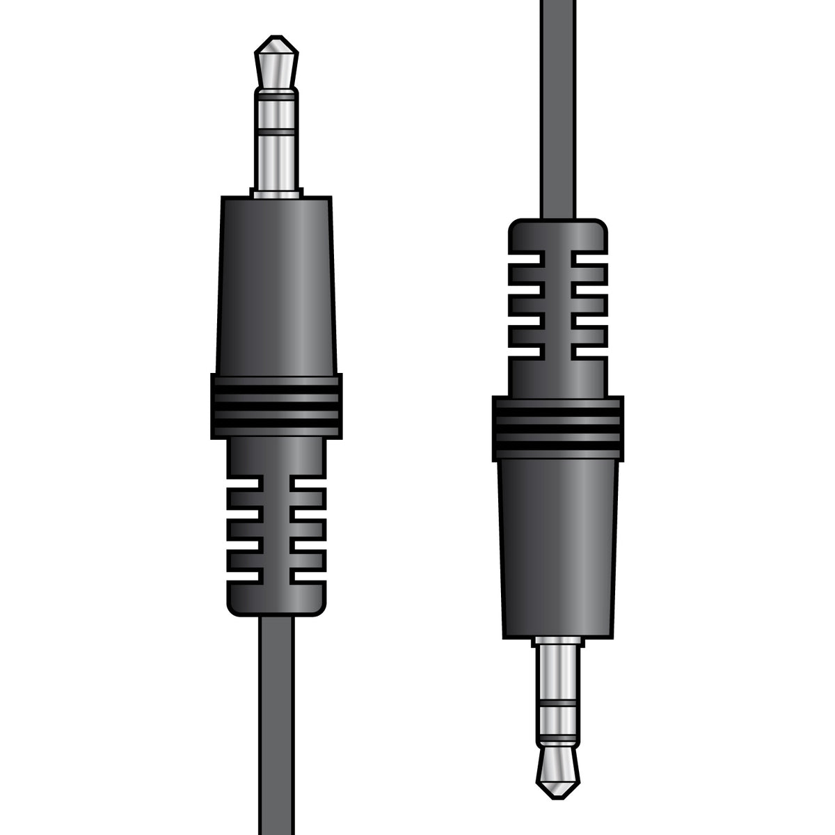 3.5mm stereo plug to 3.5mm stereo plug lead 6.0m