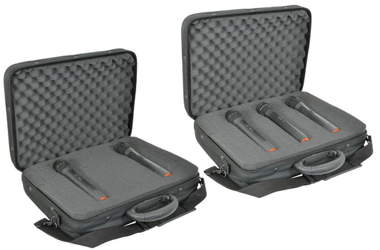 Wireless microphone transit bag