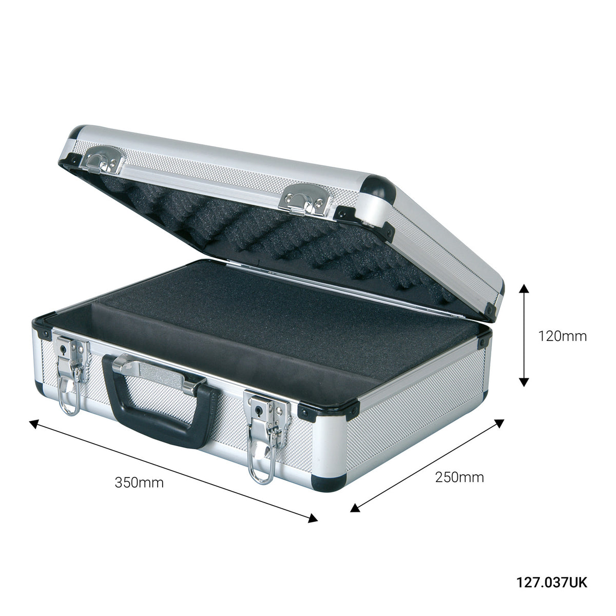 Microphone flight case.