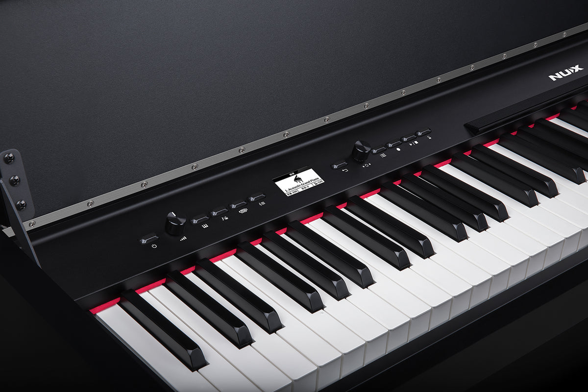 NCK-330 Digital Upright Piano - Black