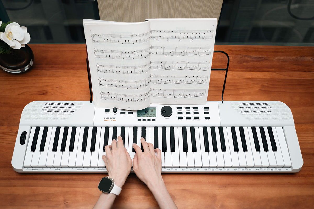 NEK-110 Portable Keyboard White
