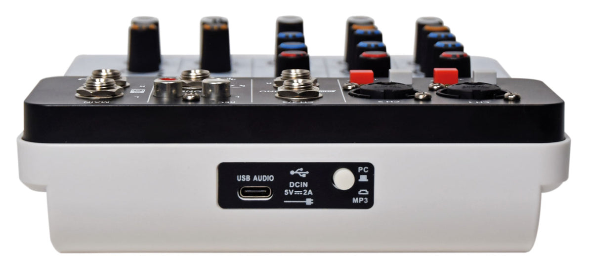 Q-PAD Compact Mixer + USB/BT/mp3