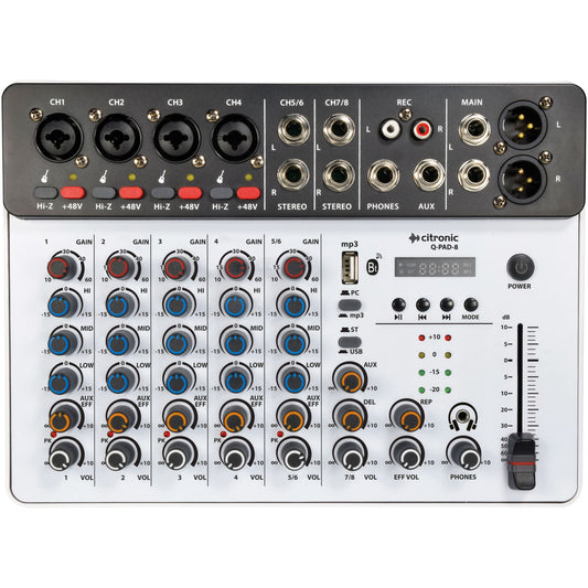 Q-PAD-8 Compact Mixer 8 Channel