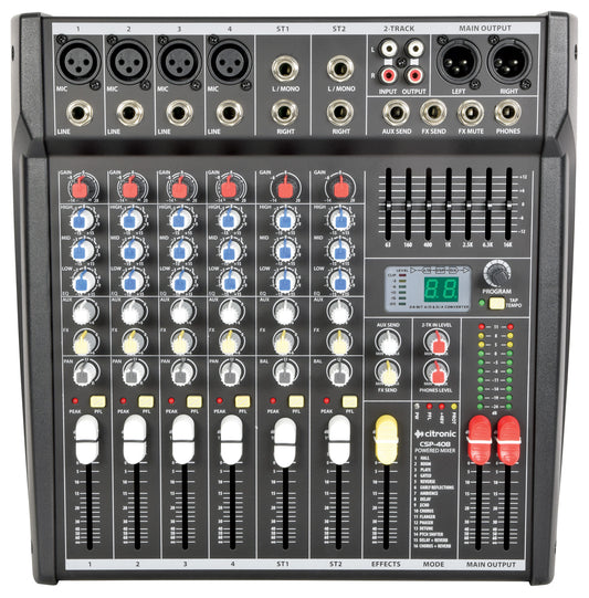 CSP-408 powered mixer 400W