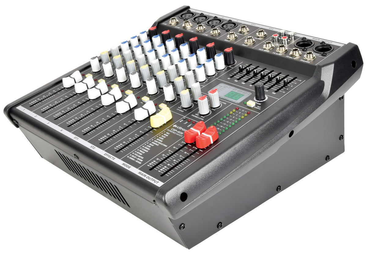 CSP-408 powered mixer 400W