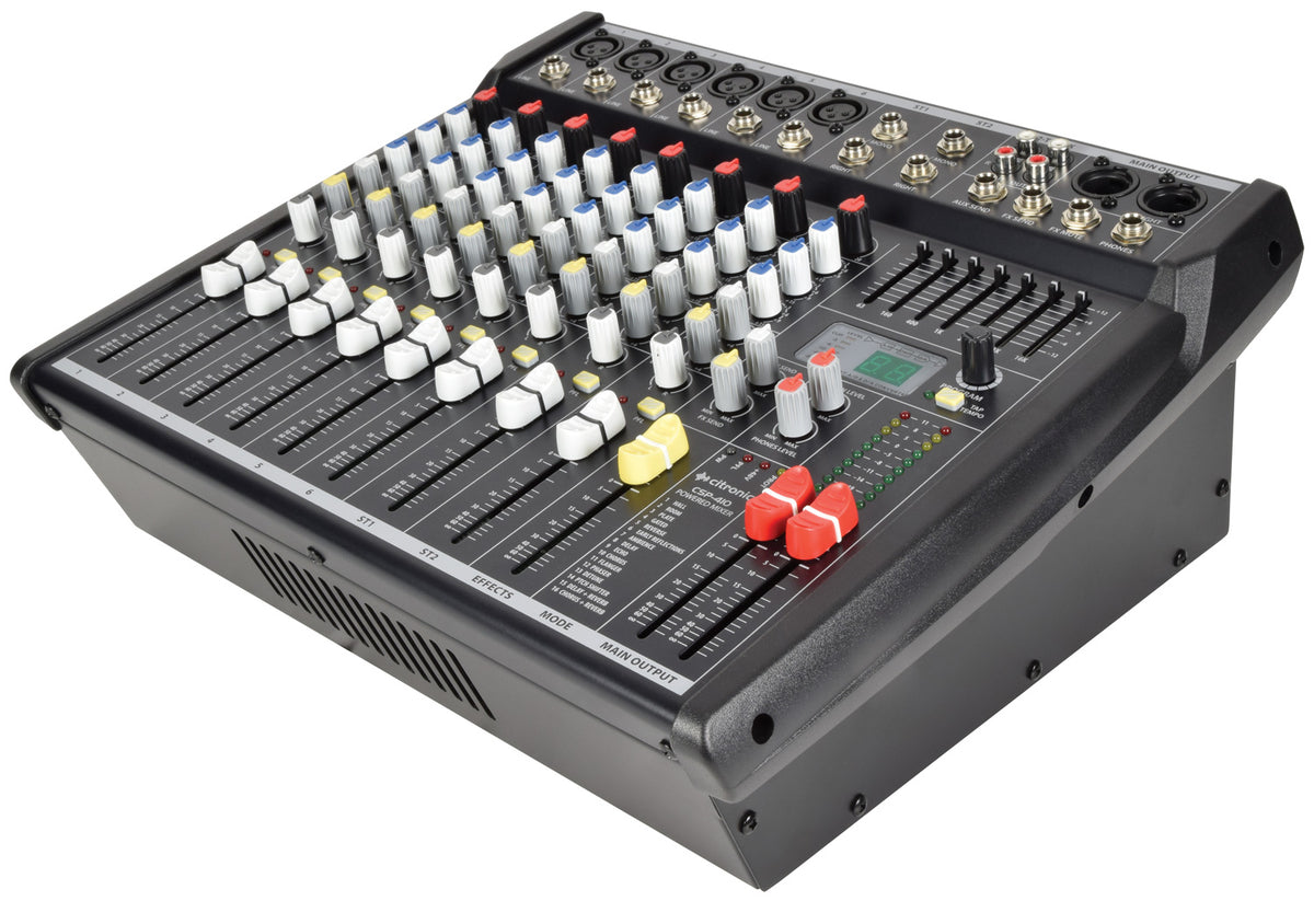 CSP-410 powered mixer 400W