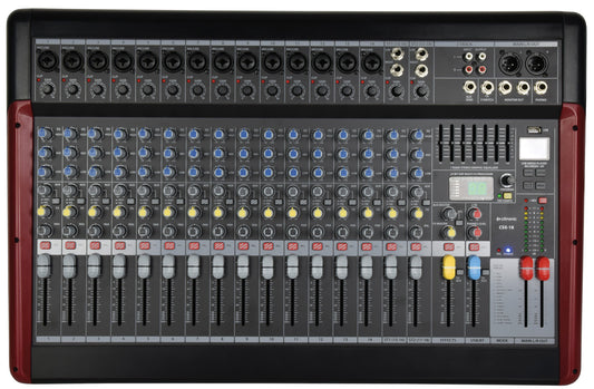 CSX-18 Live Mixer with USB/BT Player + DSP Effects