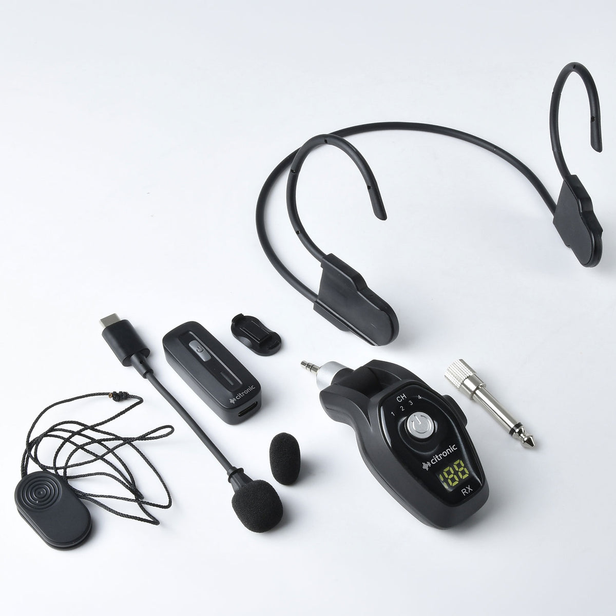 NL24 Neckband/Lavalier Microphone Set 2.4GHz 
