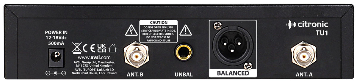 TU1 PLL Mic Set - 1 x Handheld Transmitter