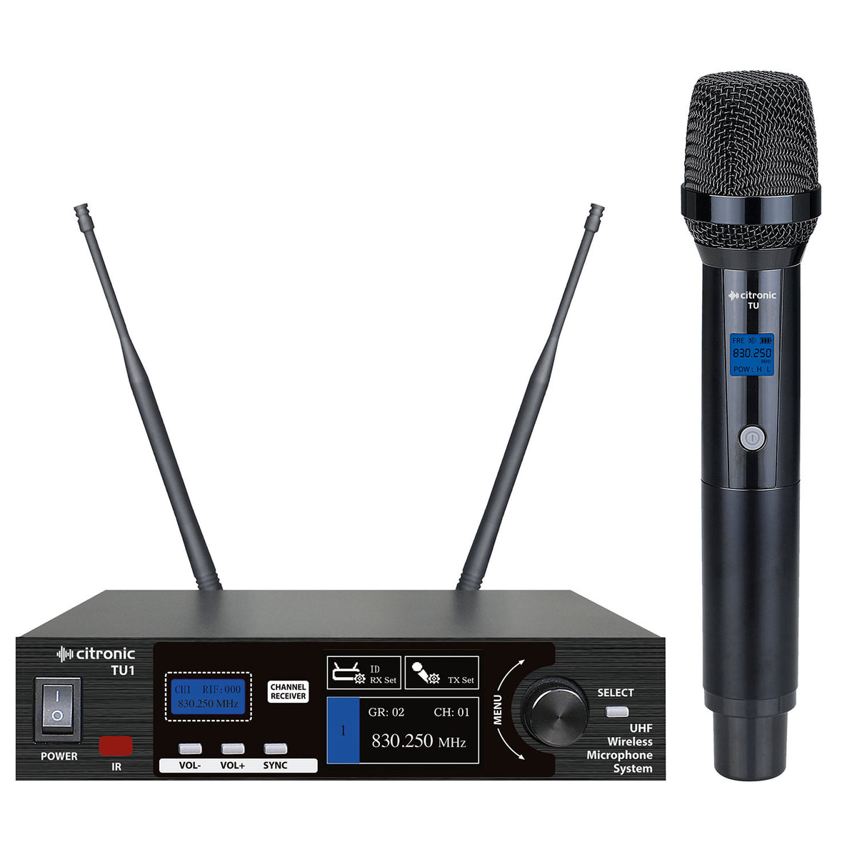 TU1 PLL Mic Set - 1 x Handheld Transmitter