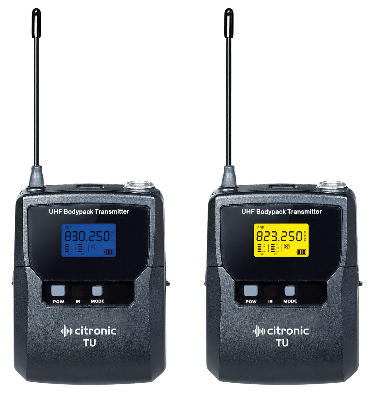 TU2 Dual PLL Mic Set - 2 x Bodypack Transmitters