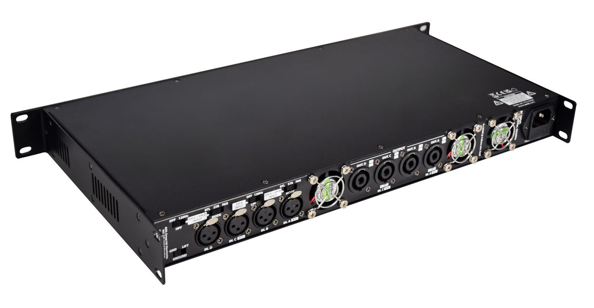 D4350 Quad Amplifier 4 x 350Wrms