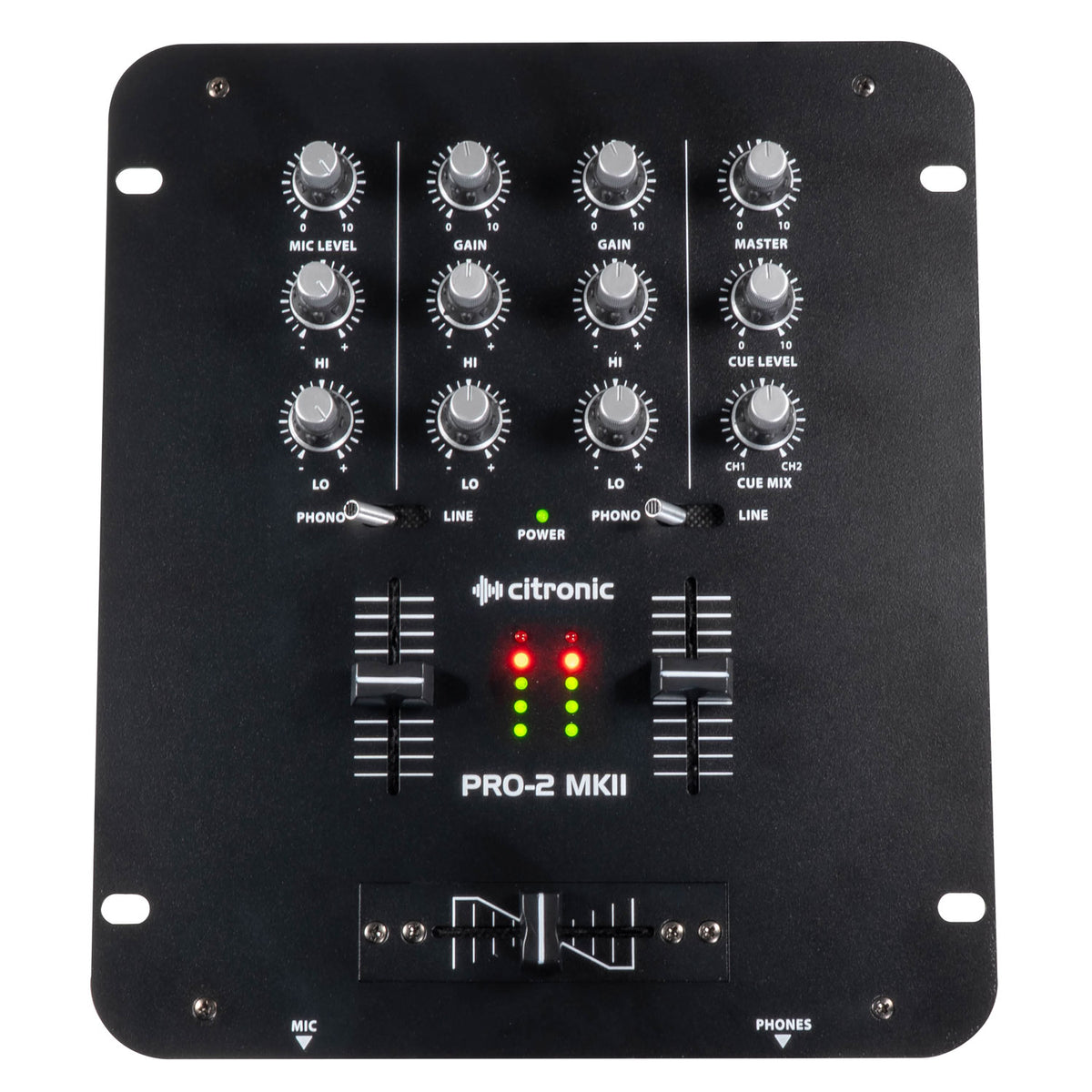 Pro-2 MKII DJ Mixer 2-Channel