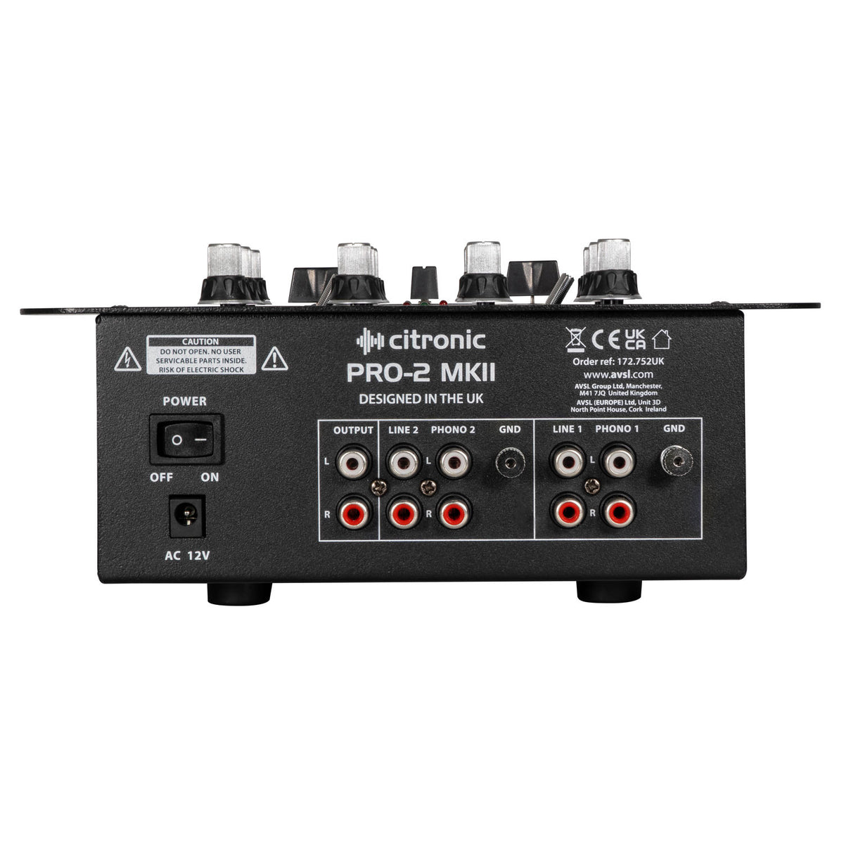 Pro-2 MKII DJ Mixer 2-Channel