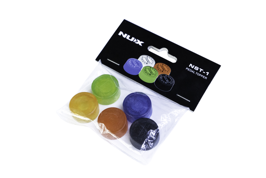 Pedal Toppers - Pack of 5 Colours 
