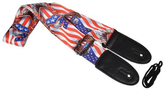 USA Eagle Deluxe Guitar Strap