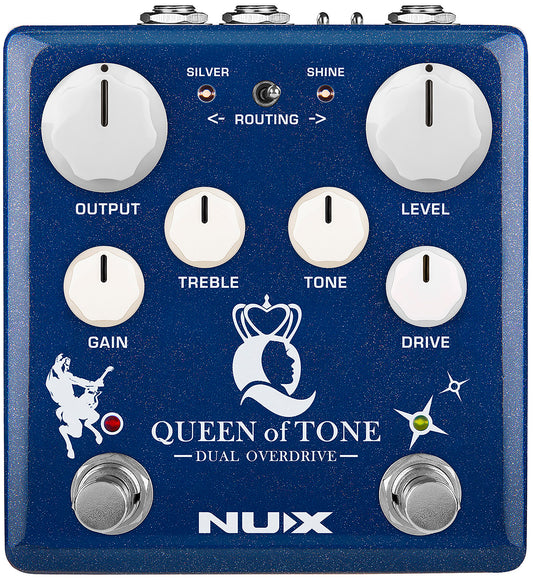 Queen of Tone Dual Overdrive Pedal