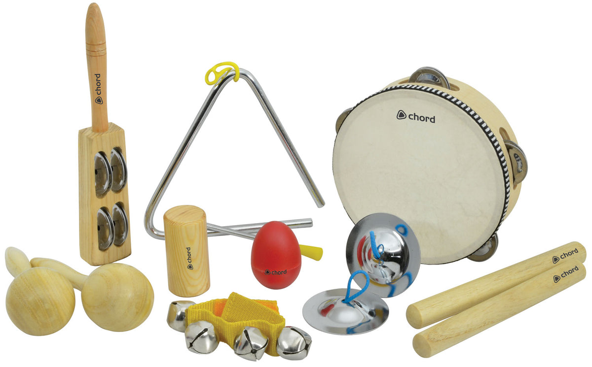 Hand Percussion Set - 9 instruments