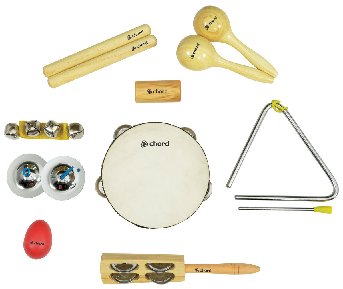 Hand Percussion Set - 9 instruments