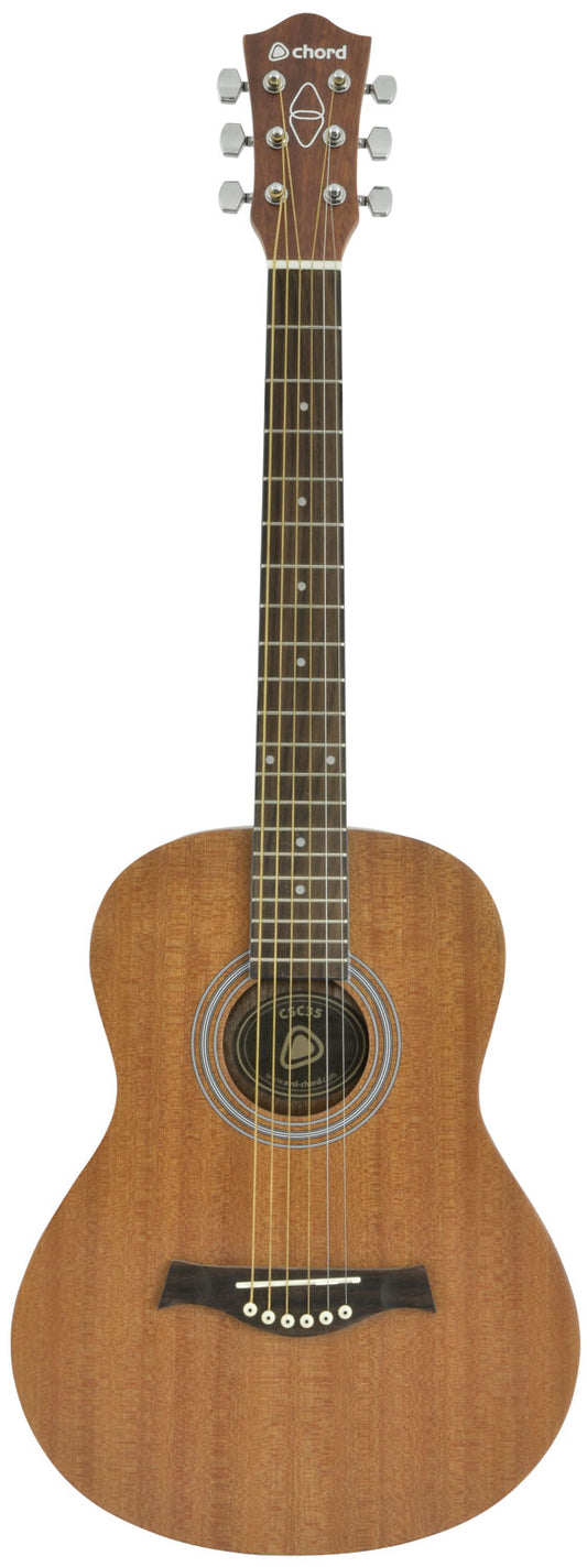 Sapele compact acoustic guitar