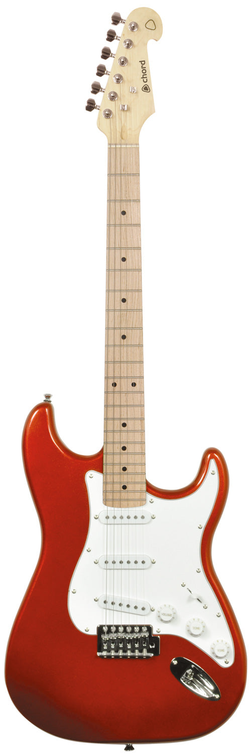 CAL63M Guitar Metallic Red
