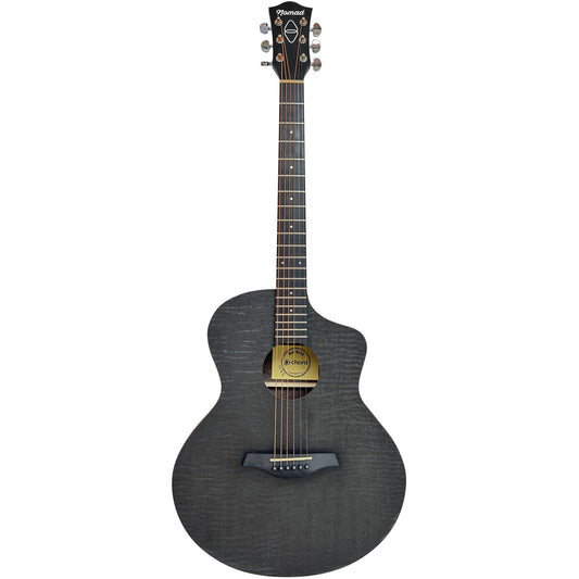 Nomad Electro-Acoustic Guitar  Black Quilted Maple