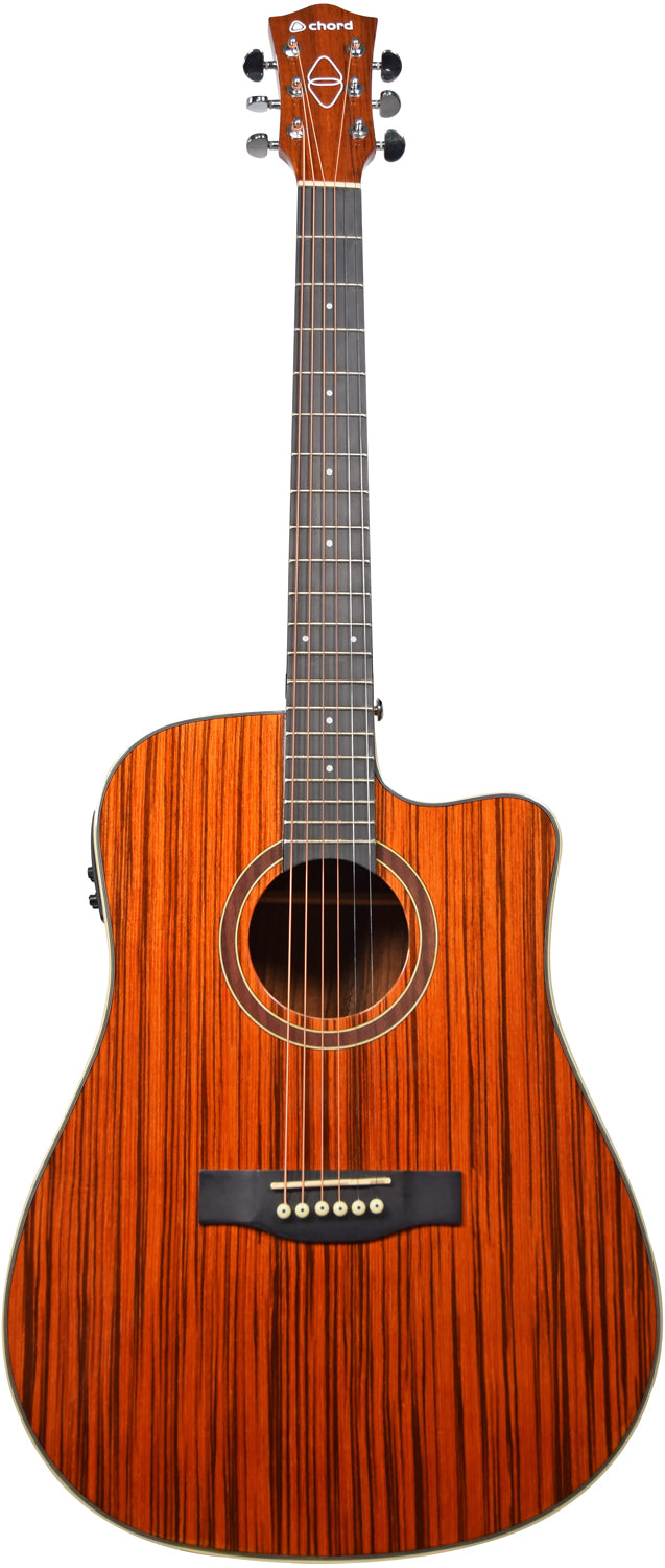 Sundown Electro-Acoustic Western Guitar - Dark Zebrano
