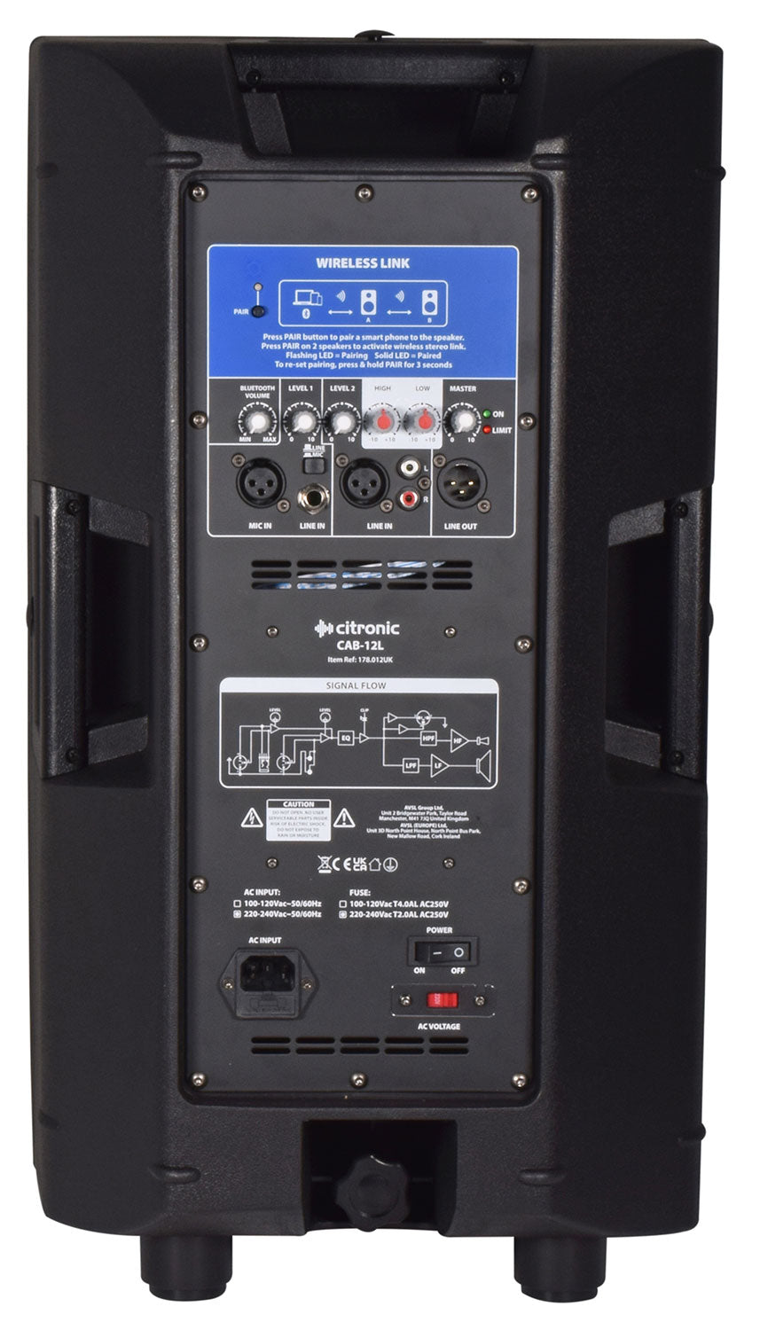 CAB-12L BT Link Speaker 300W