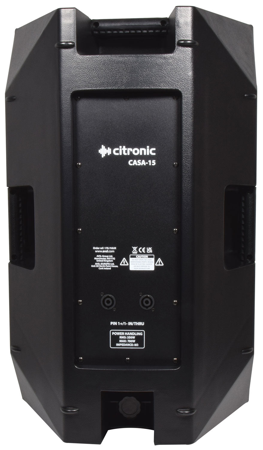 CASA-15 Passive 15" Full Range PA Cabinet 400Wrms