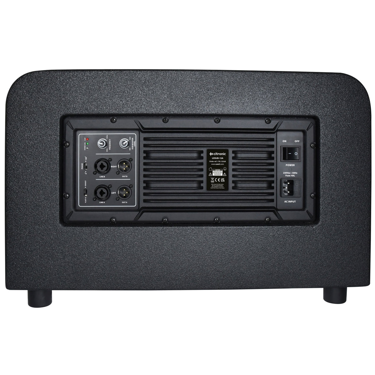 LOSUB Low Profile Active Subwoofer
