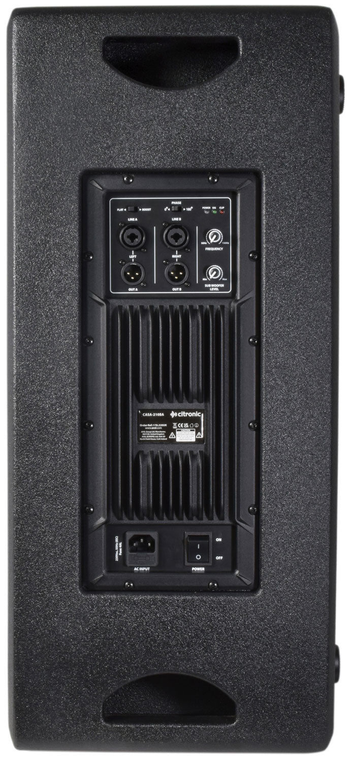 CASA-210BA Dual Driver Active Sub Cabinet 600W