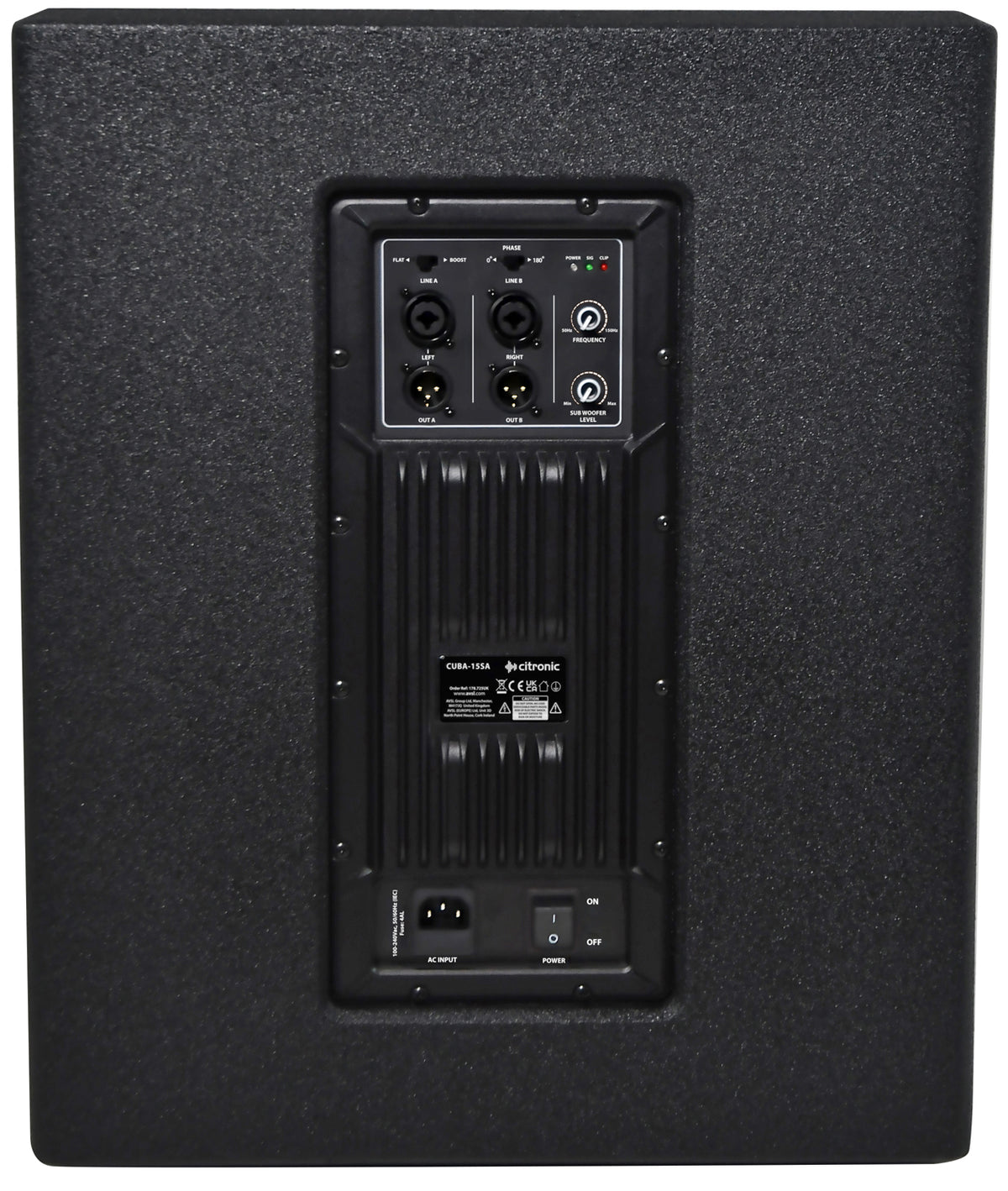 CUBA High Power Active Sub Cabinets