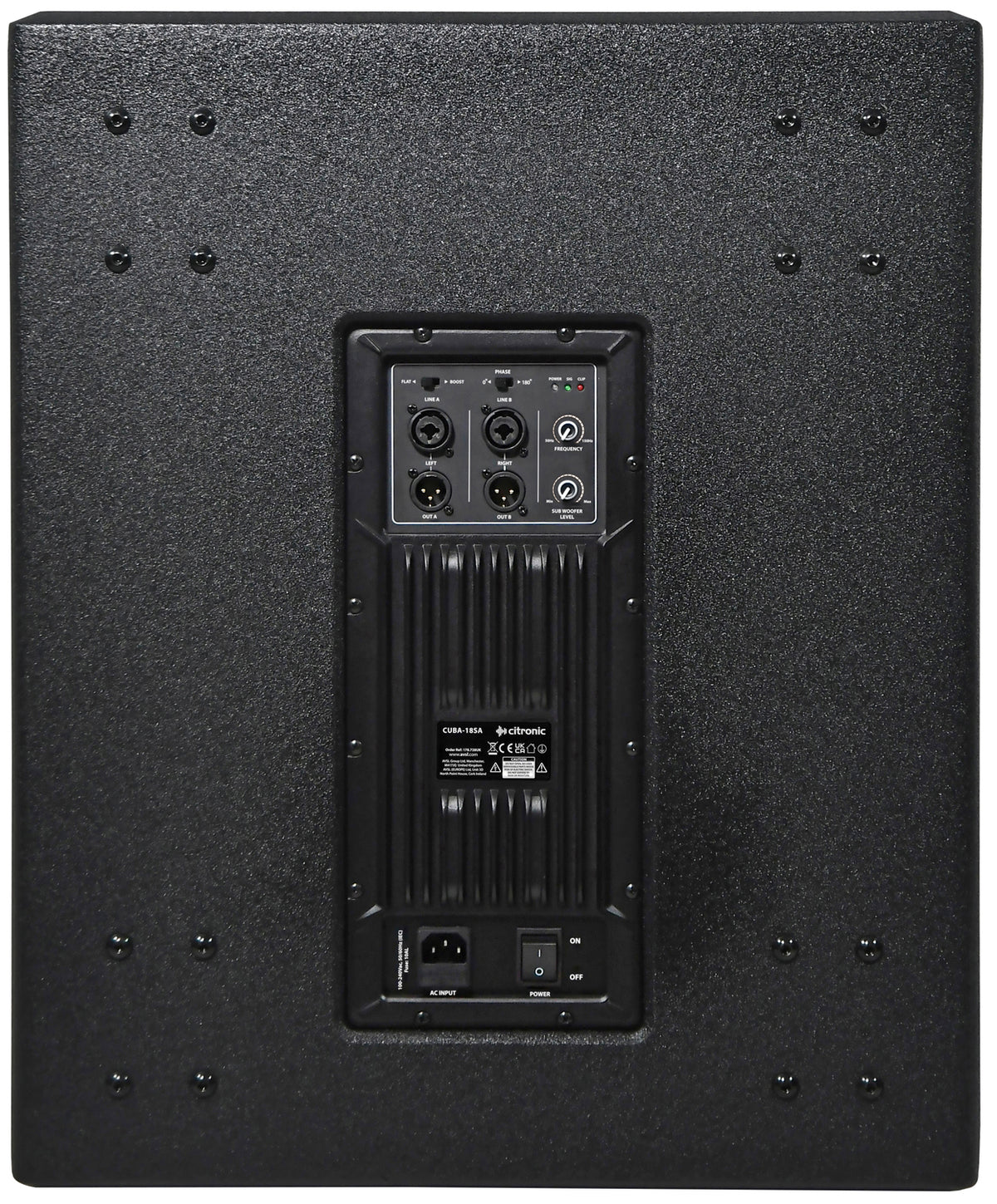CUBA High Power Active Sub Cabinets